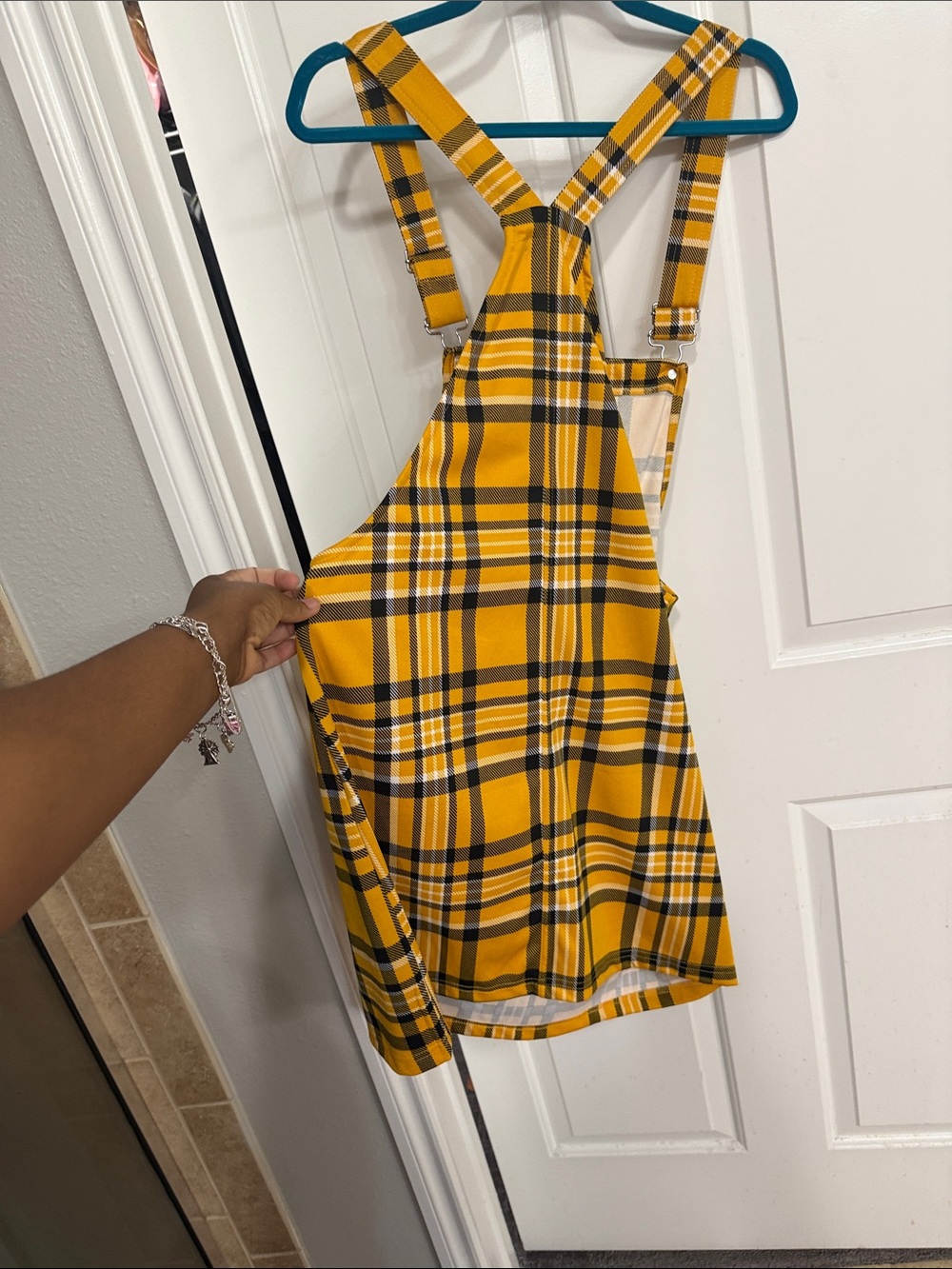 Yellow and Black overalls - Picture 4 of 6